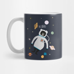 Allbärt. Bear in Space. Mug